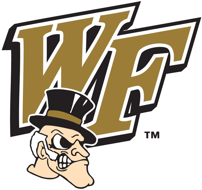 Wake Forest Demon Deacons 1993-2006 Secondary Logo iron on transfers for fabric